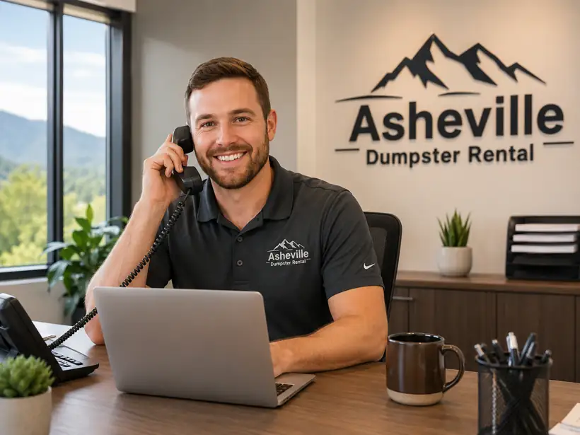 Contact Asheville Dumpster Rental Pros for a free quote